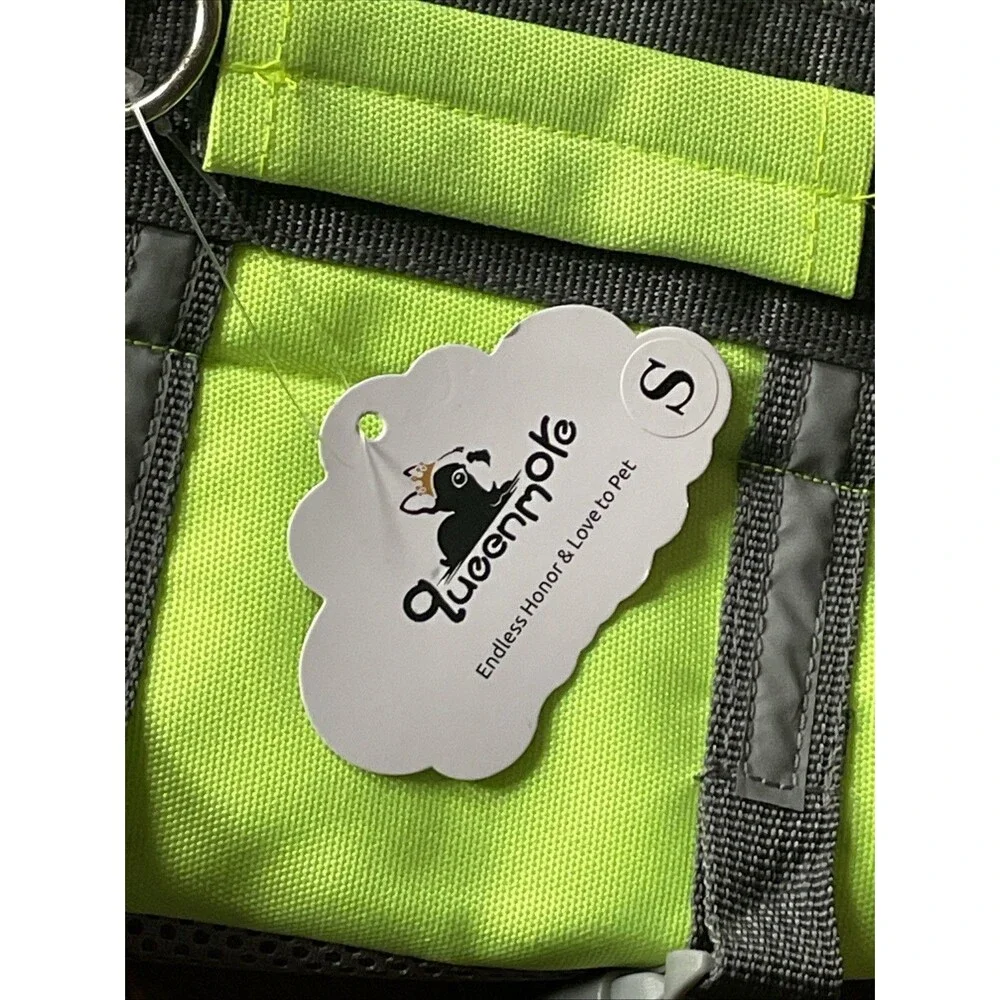 Queenmore Small Dog Life Jacket With Reflective Strips & Handle